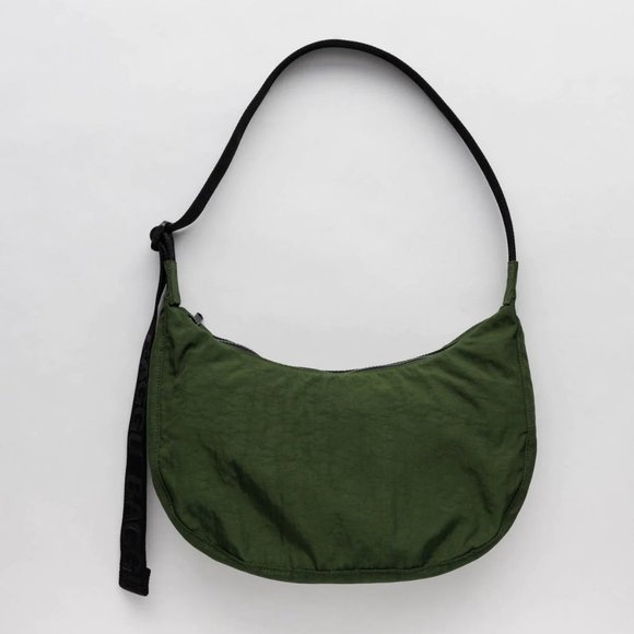 NWT Baggu Crescent Bag Medium - Bay Laurel - Picture 2 of 9